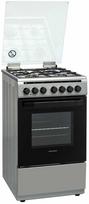 dujine virykle nerudijancio plieno - Heinner HFSC-V60LITGC-SS Kombinuota viryklė (Combined Cooker) - 1 nuotrauka