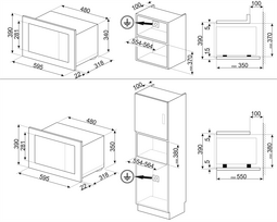 imontuojamas smeg - SMEG FMI320X2 - 2 nuotrauka