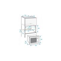 microwave oven - Beko BMGB25333WG - 3 nuotrauka