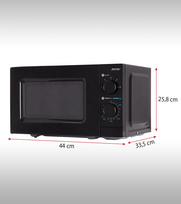 microwave oven - MPM 20-KMM-11 - 2 nuotrauka