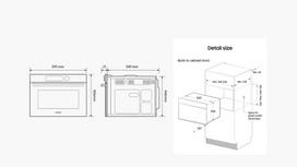 samsung mikrobangu krosnele - Samsung NQ5B5713GBK - 2 nuotrauka