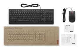 lenovo combo - Lenovo Essential | Keyboard and Mouse Combo | Wired | US Euro | Black | 4X31R64439 - 2 nuotrauka
