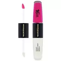 Dermacol 16H Lip Colour Extreme Long-Lasting Lipstick 2in1 ilgai išliekantys lūpų dažai ir blizgesys - 14