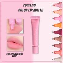 Rom&Nd Color Lip Matte Pomade matiniai lūpų dažai - 06 Strawberry Whip