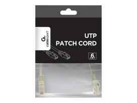 kabelis utp cat 6 pilkas - GEMBIRD PP6U-0.25M - 4 nuotrauka