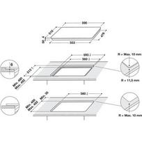 hob induction - Whirlpool WL B6860 NE/S - 3 nuotrauka