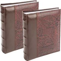 Victoria Collection Album B 10x15/200 Leaf Red 2pcs