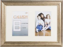 Victoria Collection Photo Frame Ema Gallery 21x29,7 2x 10x15 Bronze