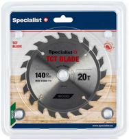 pjovimo diskas specialist - SPECIALIST+ pjovimo diskas, 140x20Tx20 mm, 20 dantų - 1 nuotrauka