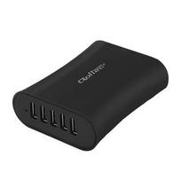 Qoltec 5 Port Premium USB Charger Black