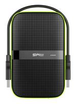 hard drive usb - Silicon Power Armor A60 1TB Black (Juodas) - 1 nuotrauka