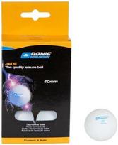 Donic Jade Ping Pong Balss White 6pcs