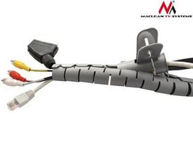 tinklas 25m - Maclean Cable Wrap 25mm x 2m Silver - 2 nuotrauka