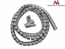 tinklas 25m - Maclean Cable Wrap 25mm x 2m Silver - 4 nuotrauka