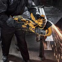akumuliatorines dewalt - Akumuliatorinis kampinis šlifuoklis DCG460N-XJ DEWALT - 2 nuotrauka