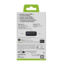 fast charging power bank - Išorinė baterija Power Bank 20.000 mAh Fast charge, 2 USB By SBS Black - 11 nuotrauka