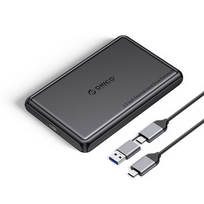 ssd disas - Orico DDL25-C3 2.5" HDD/SSD USB-C 5Gb/s Disk Drive - Juodas (Black) - 1 nuotrauka