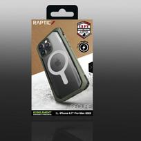 apple iphone 14 pro case with magsafe - Raptic X-Doria Secure Apple iPhone 14 Pro Max su MagSafe armored dėklas telefonui žalios spalvos - 4 nuotrauka