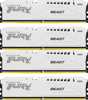 Kingston Fury Beast DDR5, 128 GB, 5600 MHz, CL40, Baltas (White) (KF556C40BWK4-128)