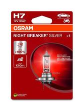 lempos 12v - Osram Night Breaker Silver H7 55W 12V - 1 nuotrauka