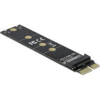 Delock PCIe x1 į M.2 Key M adapteris Juodas (Black)