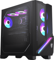 ssd 1tb - MSI MPG Infinite X3 AI 2NVZ9-032AT, Intel Core Ultra 9 285K, 64GB DDR5, 1TB SSD, NVIDIA GeForce RTX 5090, Juodas (Black) - 1 nuotrauka