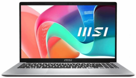 intel - MSI Modern 15 F13MG-664XPL, Intel Core i5-1334U, 8 GB, 512 GB, 15.6", Sidabrinė (Silver) - 1 nuotrauka
