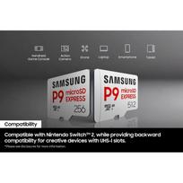microsd 512gb u3 - Samsung 512GB microSDXC P9 Express UHS-I MB-MK512T/WW - 3 nuotrauka