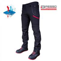 pesso kelnes - Pesso Softshell kelnės Nebraska, juodos (Black) C60 - 1 nuotrauka
