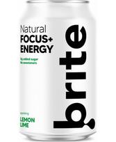 britu - Gazuotas gėrimas BRITE, citrinos ir laimo skonio, 330 ml - 1 nuotrauka