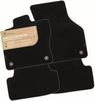 Green Edition automobiliniai kilimėliai, skirti škoda octavia 4 (nuo 2020-03) tvarus veliūrinis automobilio kilimėlių komplektas, 4 dalys, pagaminta vokietijoje, oem kokybė