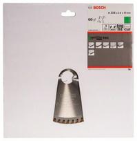 pjovimo diskas 216 30 senukai - Pjovimo diskas Bosch Optiline Wood, 216 x 30 mm, 60T - 1 nuotrauka