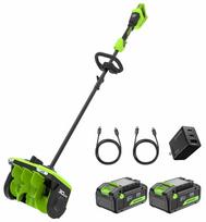 sniego valytuvai - Greenworks SS3002A2 Akumuliatorinis sniego valytuvas, 30 cm - 1 nuotrauka