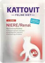 KATTOVIT Feline Diet Niere/Renal Jautiena - šlapias kačių maistas - 85 g