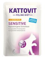 Kattovit Feline Diet Sensitive guliašas su vištiena ir kalakutiena, 24 x 85 g