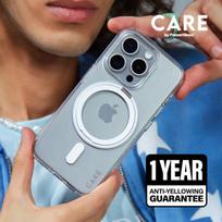 CARE Feature Case  Back cover  Apple  iPhone 16  Recycled plastic  Silver  Kickstand & MagSafe