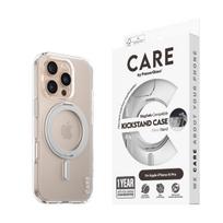 apple iphone 16 pro case - CARE Feature Case  Back cover  Apple  iPhone 16  Recycled plastic  Silver  Kickstand & MagSafe - 6 nuotrauka