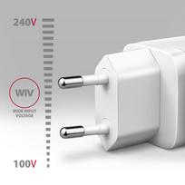 ikrovikliai type 2 - AXAGON Wallcharger 2x port (USB-A   USB-C), 20W | ACU-PQ20W - 9 nuotrauka
