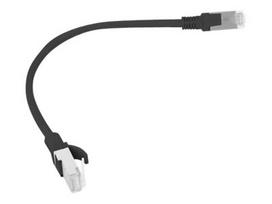 tinklas 25m - Lanberg Patch Cable UTP CAT6 0.25m Black - 2 nuotrauka