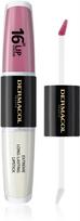 Dermacol 16H Lip Colour Extreme Long-Lasting Lipstick 2in1 ilgai išliekantys lūpų dažai ir blizgesys - 37