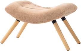 HOMCOM Pufas, rudas (Brown)