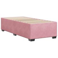 miegamojo lovos rem - Lova VLX Velvet 288565, rožinė, 226x106.5 cm, su grotelėmis - 5 nuotrauka