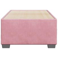 miegamojo lovos rem - Lova VLX Velvet 288565, rožinė, 226x106.5 cm, su grotelėmis - 7 nuotrauka