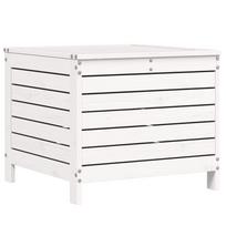 pusies masyvo baldai - vidaXL Sodo sofos komplektas, 6 dalių, baltas (White), pušies medienos masyvas - 6 nuotrauka