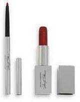 Makeup Revolution Pro X Marilyn Lip Set rinkinys (lūpų dažai 3,6 g + lūpų pieštukas 0,18 g.) - Red