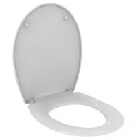 Ideal Standard Eurovit E131801 Tualeto sėdynė su lėtu uždarymu, balta (White)