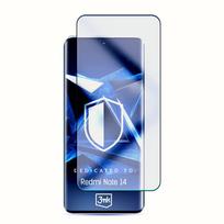 apsauginis stiklas xiaomi redmi - Tempered glass 3mk HardGlass Max Lite Black for Xiaomi Redmi Note 14 5G - 1 nuotrauka