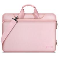 krepsys nesiojamam kompiuteriui 16 - Tech-Protect Pocket 15-16 Laptop Bag - Pink - 1 nuotrauka