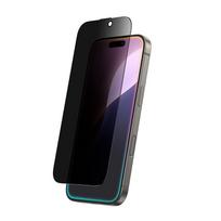 16 ekrano plevele - AmazingThing Radix Privacy Glass Privacy Tempered Glass for iPhone 16 - 1 nuotrauka
