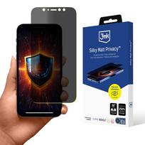 apsauginis stiklas iphone 12 privacy - Privacy Screen Protector 3mk Silky Matt Privacy for Apple iPhone 12 Mini - 1 nuotrauka